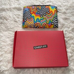 Casetify Colorful Wave Pattern Laptop Sleeve